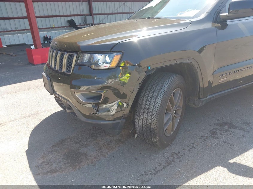 2017 Jeep Grand Cherokee 75Th Anniversary Edition VIN: 1C4RJFAGXHC655067 Lot: 45615476