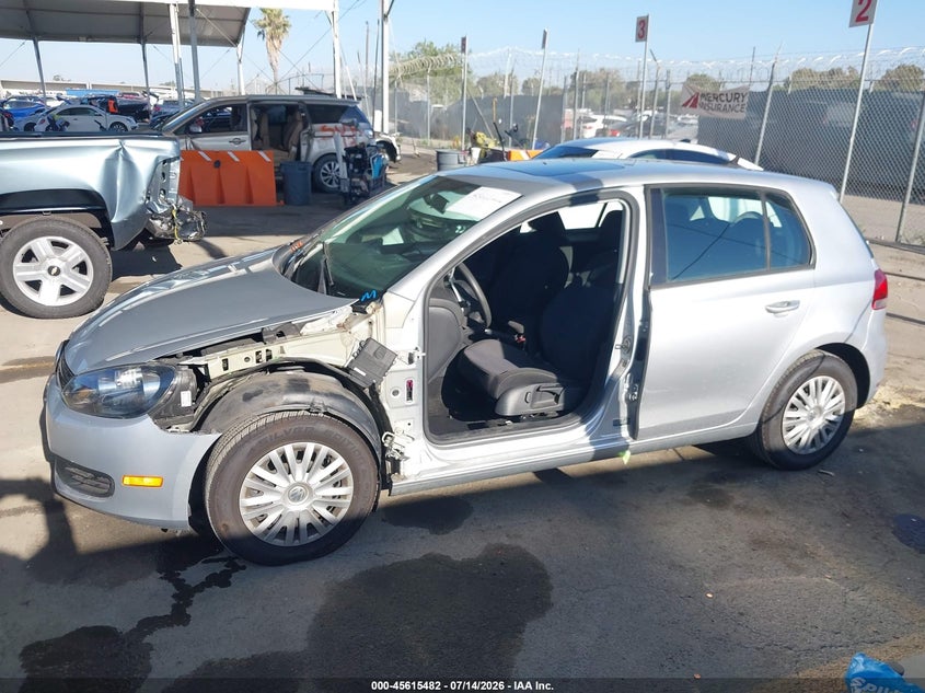 2012 Volkswagen Golf VIN: LOT-1-45615482 Lot: 45615482