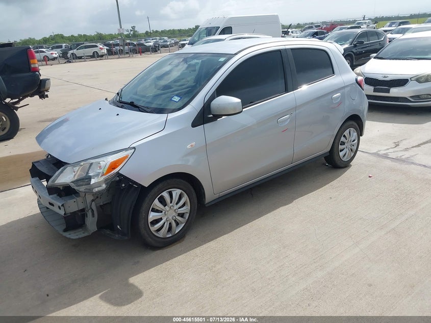2022 MITSUBISHI MIRAGE auction photo 2