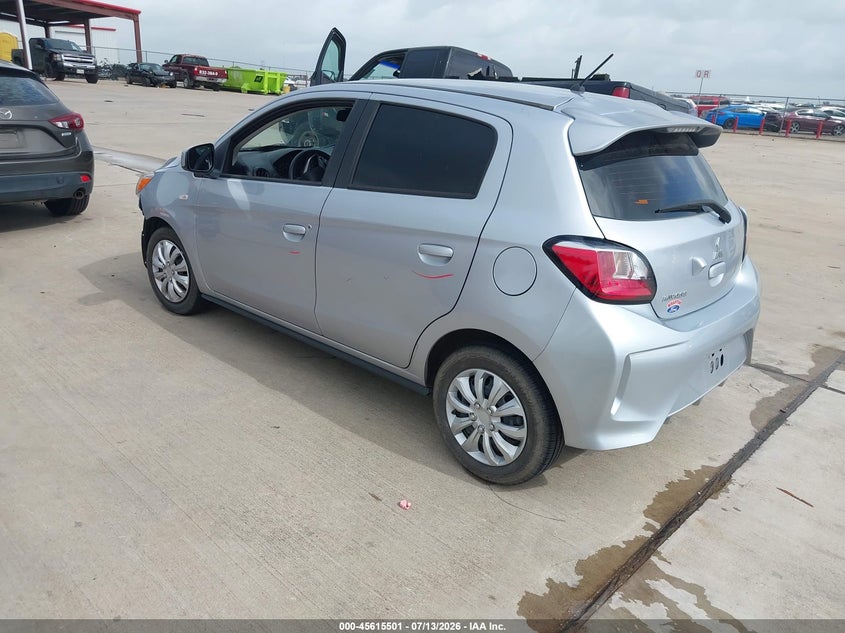 2022 MITSUBISHI MIRAGE auction photo 3