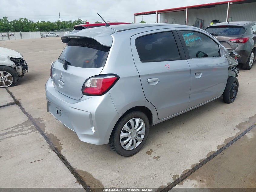 2022 MITSUBISHI MIRAGE auction photo 4