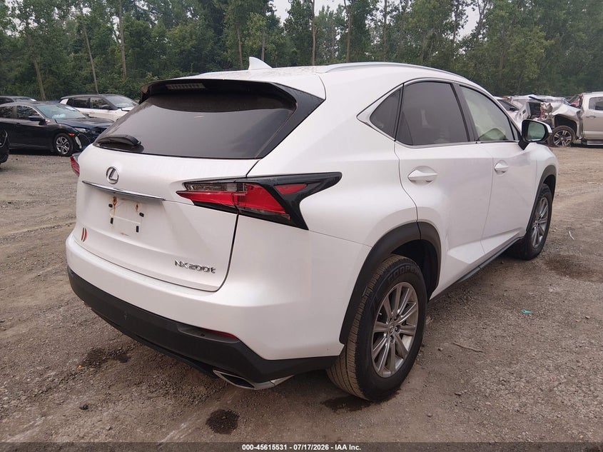 2017 Lexus Nx 200T VIN: JTJYARBZ4H2051367 Lot: 45615531