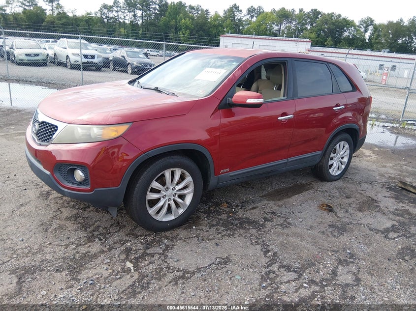 2011 Kia Sorento Ex 5XYKUCA19BG011615 photo 1