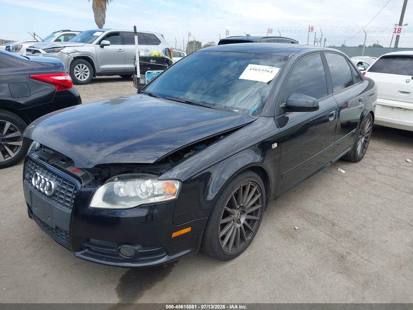 2008 AUDI A4 auction photo 2