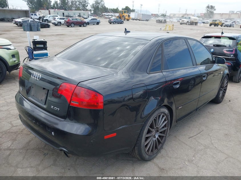 2008 AUDI A4 auction photo 4