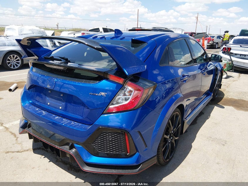 Vin: shhfk8g76ku205069, lot: 46114018, honda civic type r touring 20194