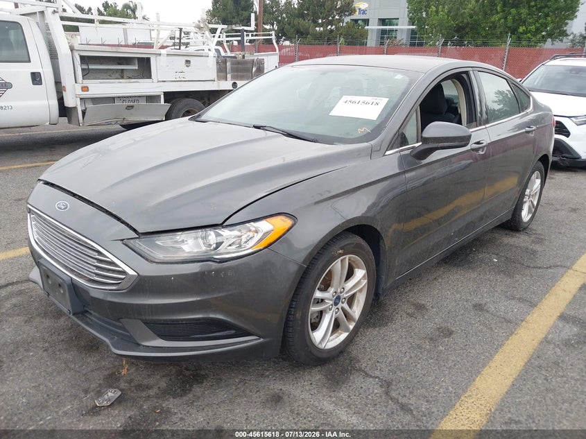 2018 Ford Fusion Se 3FA6P0HD7JR253286 photo 1