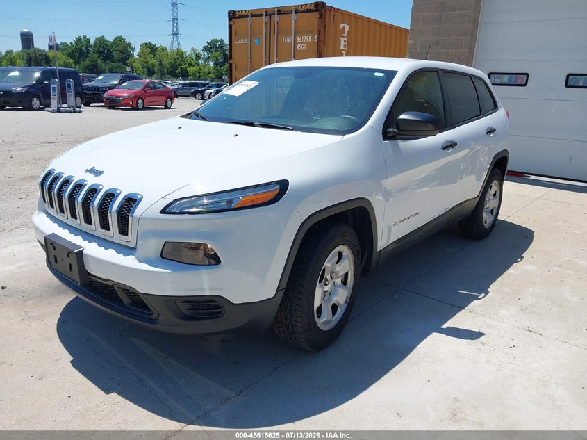 2017 Jeep Cherokee, Normal Wear & Tear, IAAI, VIN 1C4PJMAB3HW581828 — photo 2