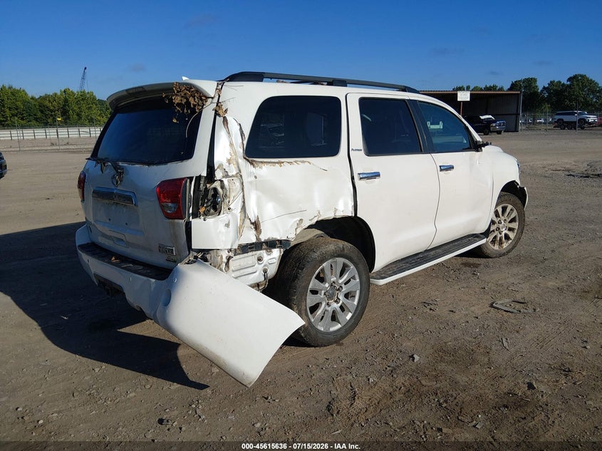 Vin: 5tddw5g19gs133150, lot: 46114086, toyota sequoia platinum 5.7l v8 20164