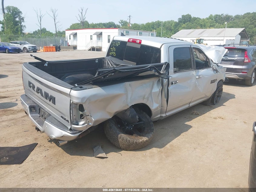 Vin: 1c6rr7mt6js291093, lot: 46114098, ram 1500 sport 20184