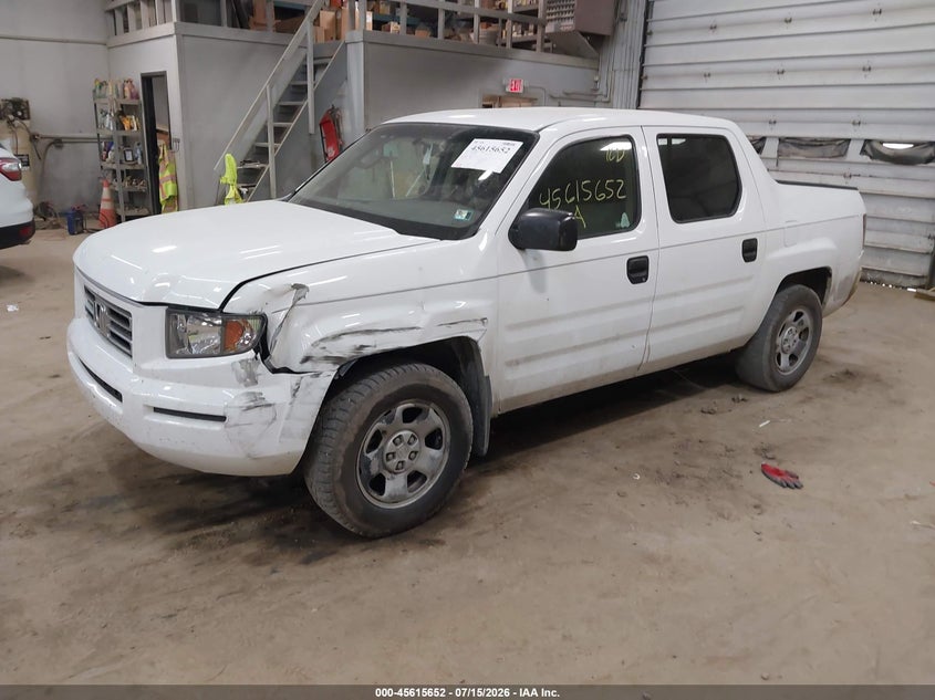 2007 HONDA RIDGELINE auction photo 2