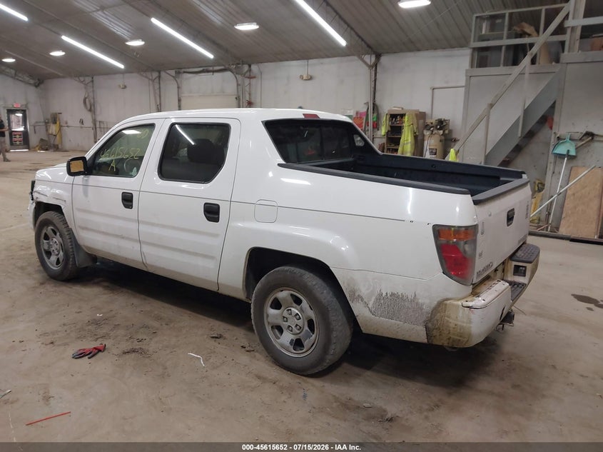 2007 HONDA RIDGELINE auction photo 3