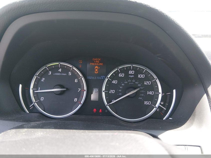 2016 ACURA TLX auction photo 7