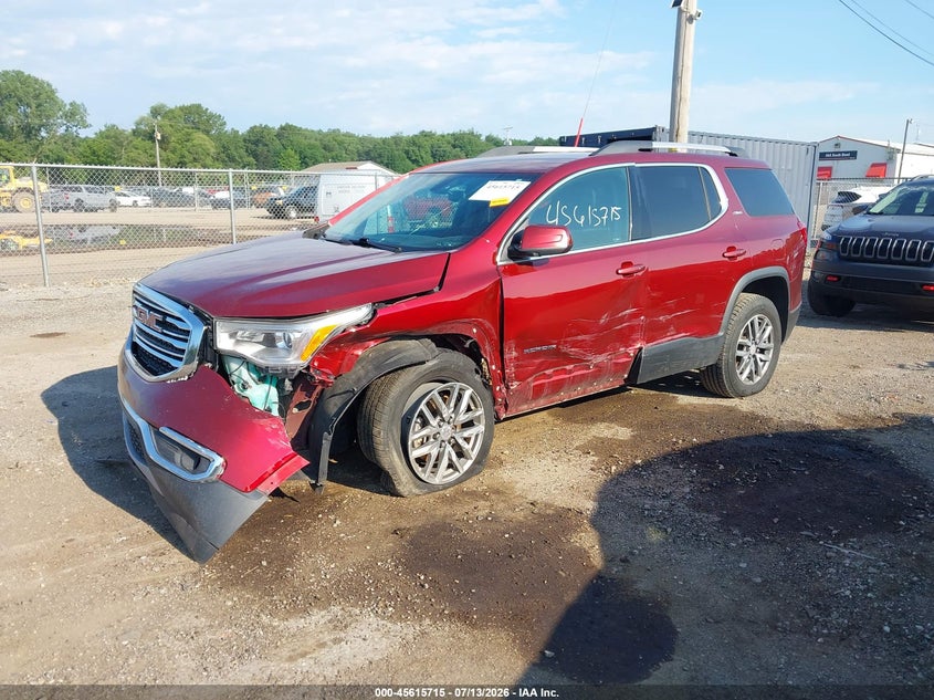 Vin: 1gkknlls6hz158184, lot: 46114165, gmc acadia sle-2 20172