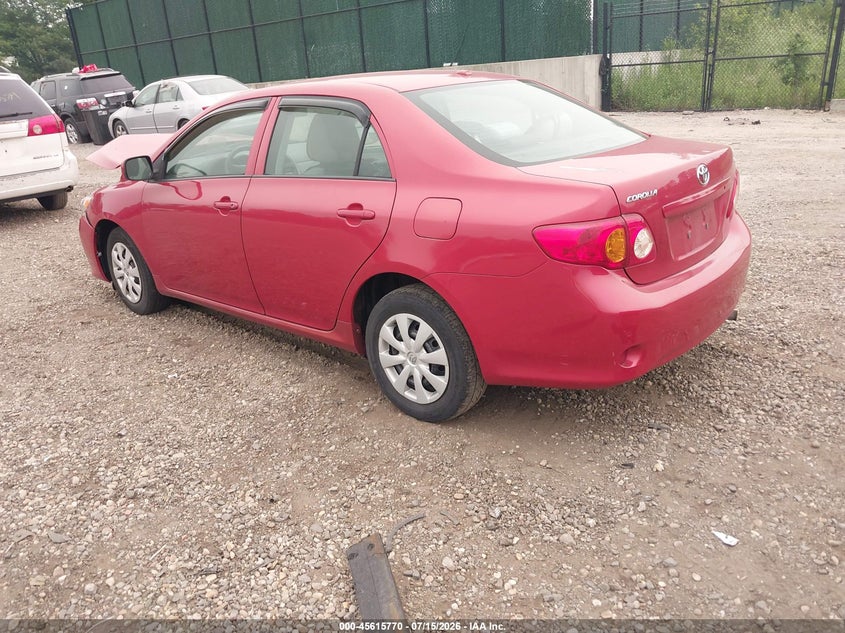2009 TOYOTA COROLLA auction photo 3