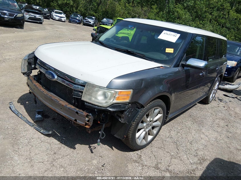 Vin: 2fmhk6dt8aba38690, lot: 46114231, ford flex limited 20102