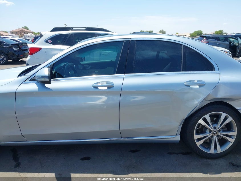 2018 Mercedes-Benz C 300 VIN: WDDWF4JB8JR400648 Lot: 45615809