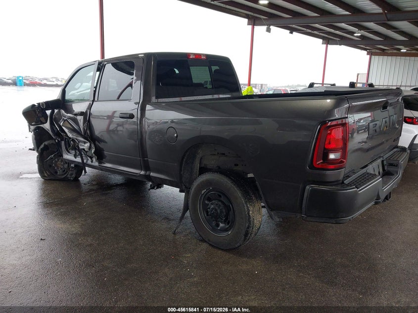Vin: 3c6ur5cj8sg523765, lot: 46114291, ram 2500 tradesman  4x4 6'4 box 20253