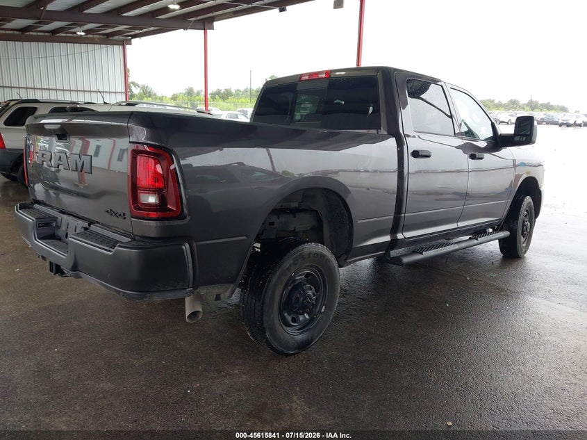 Vin: 3c6ur5cj8sg523765, lot: 46114291, ram 2500 tradesman  4x4 6'4 box 20254
