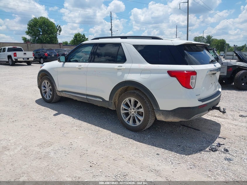 Vin: 1fmsk8dhxpgb91148, lot: 46114293, ford explorer xlt 20233