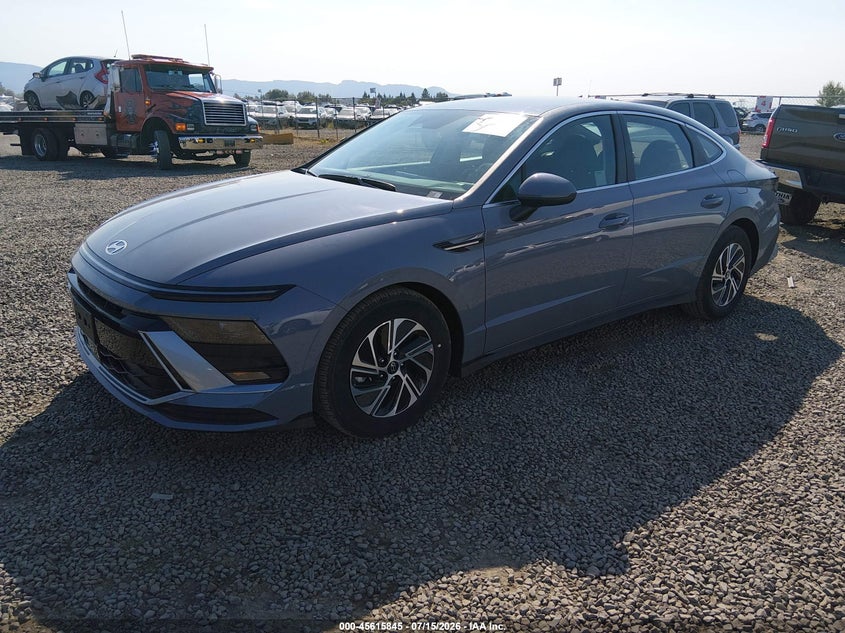 2026 Hyundai Sonata Hybrid Blue KMHL24JJ2TA172045 photo 1