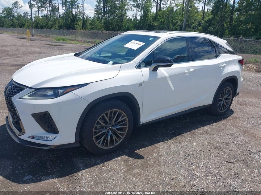 Vin: 2t2yzmda0nc331527, lot: 46114360, lexus rx 350 f sport handling 20222