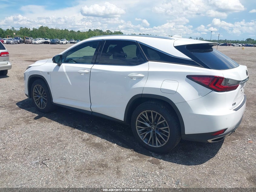 Vin: 2t2yzmda0nc331527, lot: 46114360, lexus rx 350 f sport handling 20223