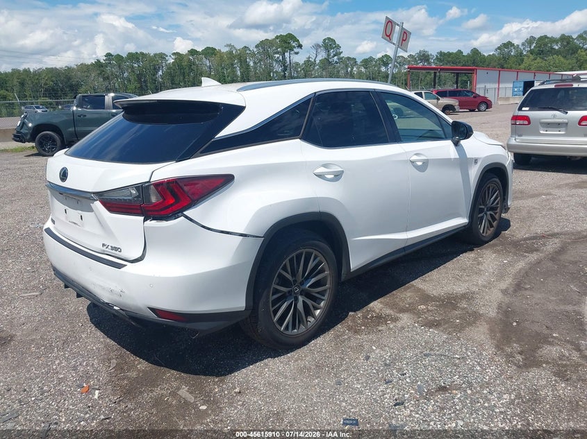 Vin: 2t2yzmda0nc331527, lot: 46114360, lexus rx 350 f sport handling 20224