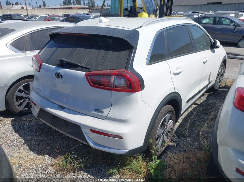 Vin: kndcc3lc8h5077144, lot: 46114432, kia niro ex 20174