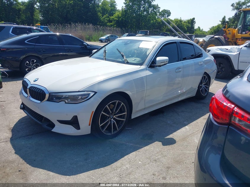 Vin: 3mw5r7j0xn8c55171, lot: 46114433, bmw 330i xdrive 20222