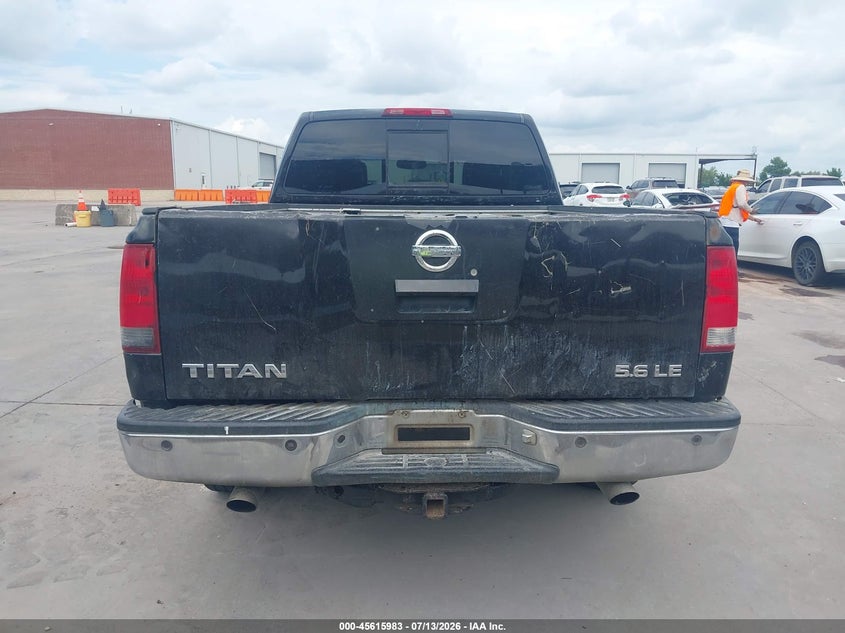 2004 Nissan Titan Le VIN: 1N6AA06AX4N516440 Lot: 45615983