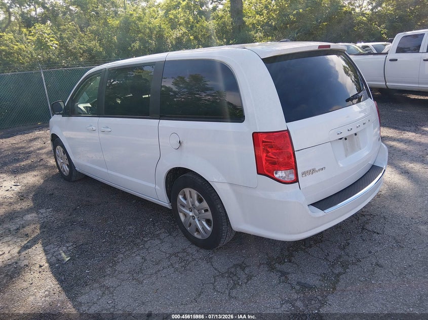 Vin: 2c4rdgbg4jr313039, lot: 46114436, dodge grand caravan se 20183