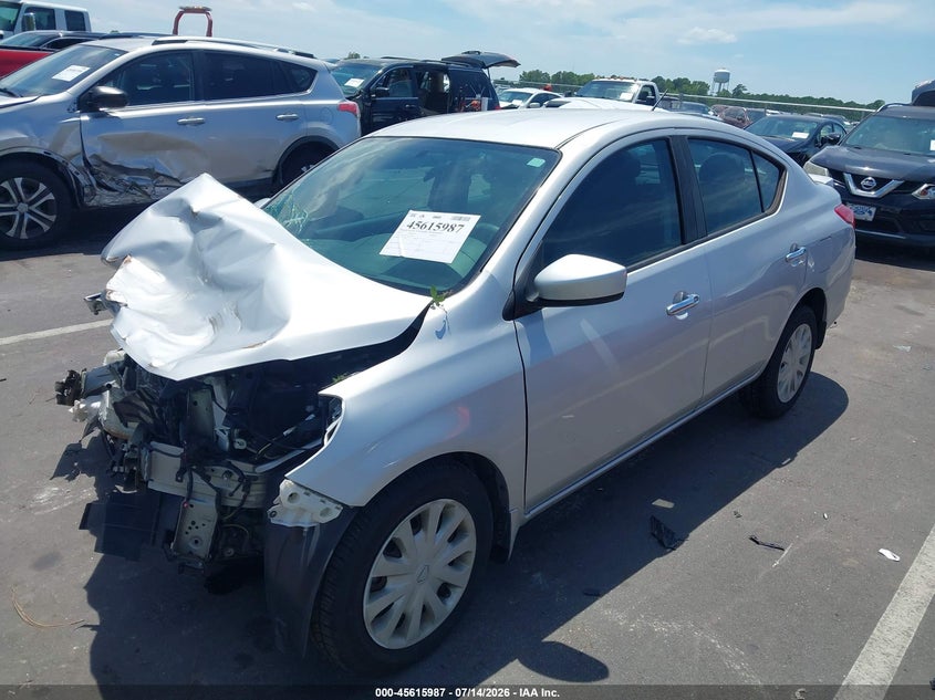 Vin: 3n1cn7ap3jl882954, lot: 46114437, nissan versa 1.6 sv 20182