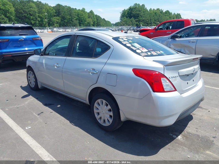 Vin: 3n1cn7ap3jl882954, lot: 46114437, nissan versa 1.6 sv 20183