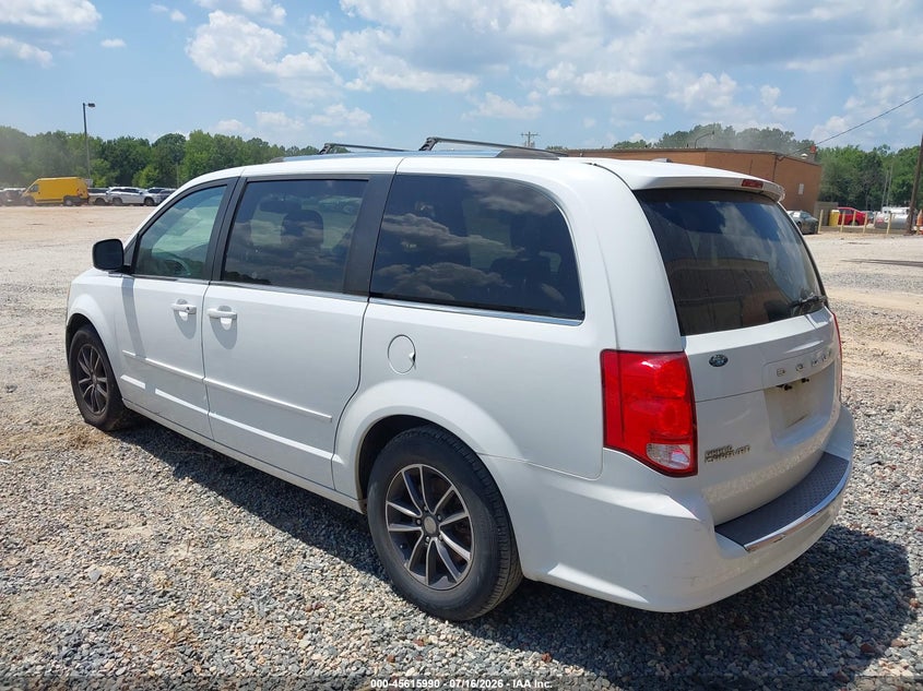 Vin: 2c4rdgcg4hr699972, lot: 46114440, dodge grand caravan sxt 20173