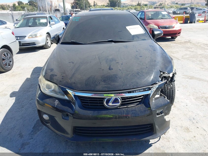 2012 Lexus Ct 200H Premium VIN: JTHKD5BH7C2058403 Lot: 45616013