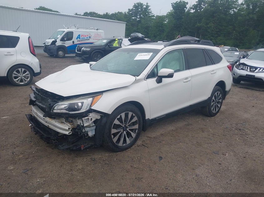 Vin: 4s4bsakc8h3299548, lot: 46114470, subaru outback 2.5i limited 20172