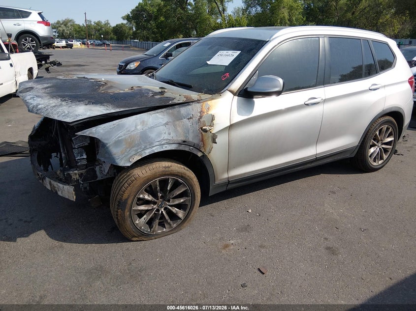 Vin: 5uxwx9c52e0d29471, lot: 46114476, bmw x3 xdrive28i 20142