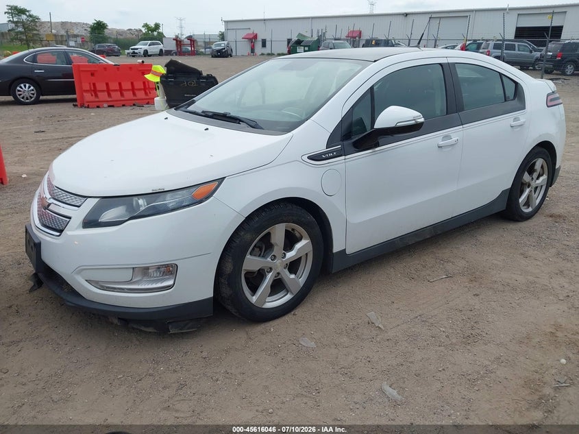 Vin: 1g1ra6e44cu111918, lot: 46114496, chevrolet volt 20122