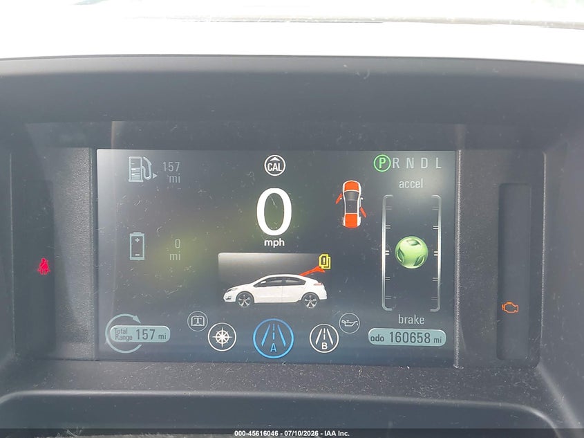 2012 Chevrolet Volt VIN: 1G1RA6E44CU111918 Lot: 45616046