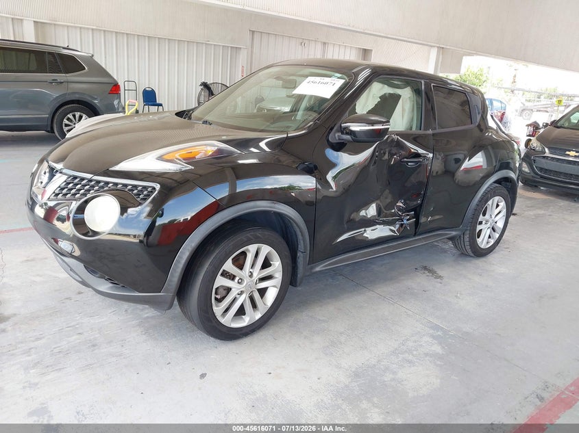 Vin: jn8af5mv0gt651258, lot: 46114521, nissan juke nismo/s/sl/sv 20162