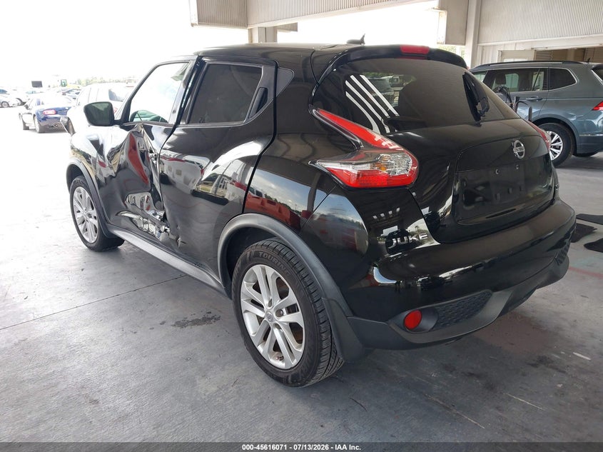 Vin: jn8af5mv0gt651258, lot: 46114521, nissan juke nismo/s/sl/sv 20163