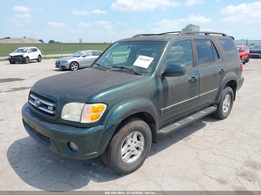 5TDBT48A51S020876 2001 Toyota Sequoia Limited V8 photo 1