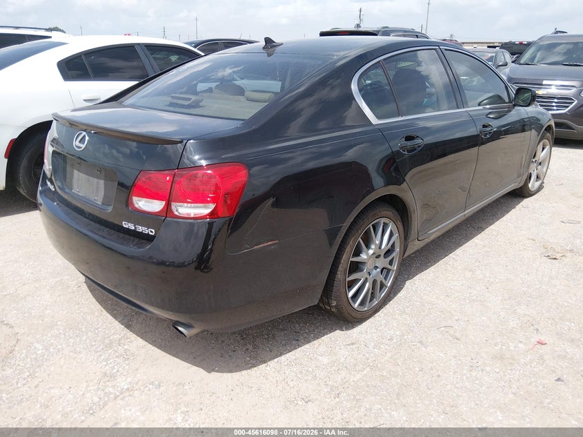 2007 LEXUS GS 350 auction photo 4
