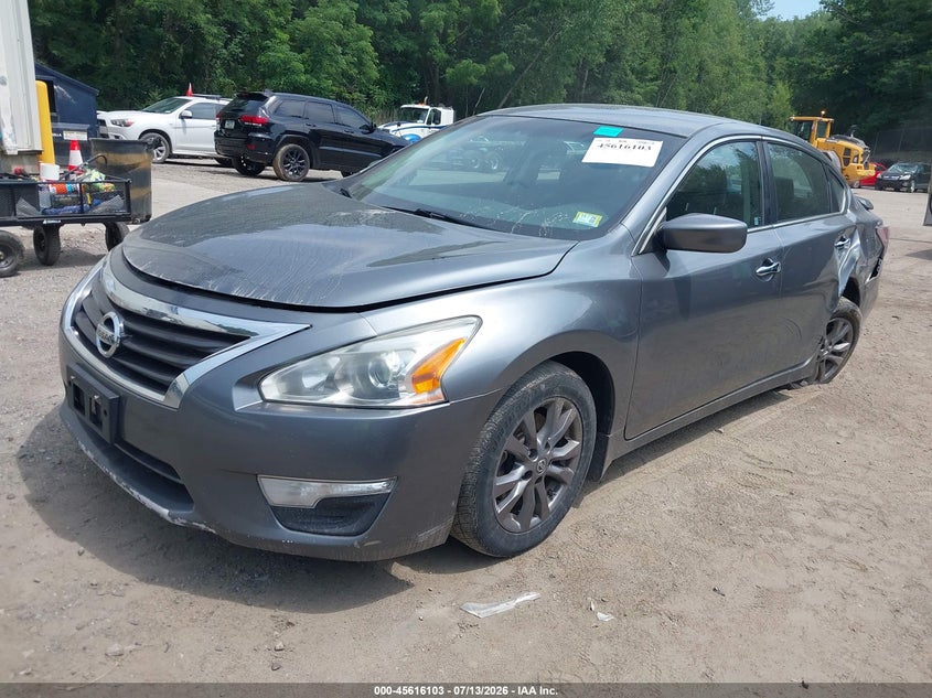2015 Nissan Altima, Left Rear, IAAI, VIN 1N4AL3AP7FC491107 — photo 2