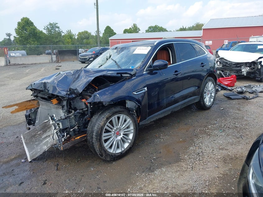 Vin: sadcn2gx3la630367, lot: 46114557, jaguar f-pace portfolio p300 awd automatic 20202
