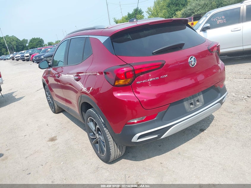 Vin: kl4mmds20mb111406, lot: 46114559, buick encore gx fwd select 20213