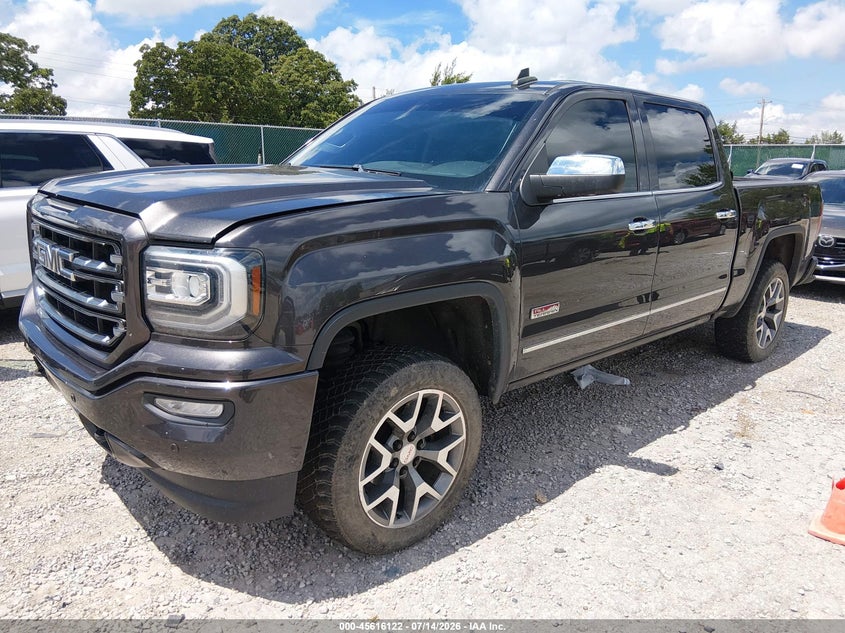 Vin: 3gtu2nec3gg177319, lot: 46114572, gmc sierra 1500 slt 20162