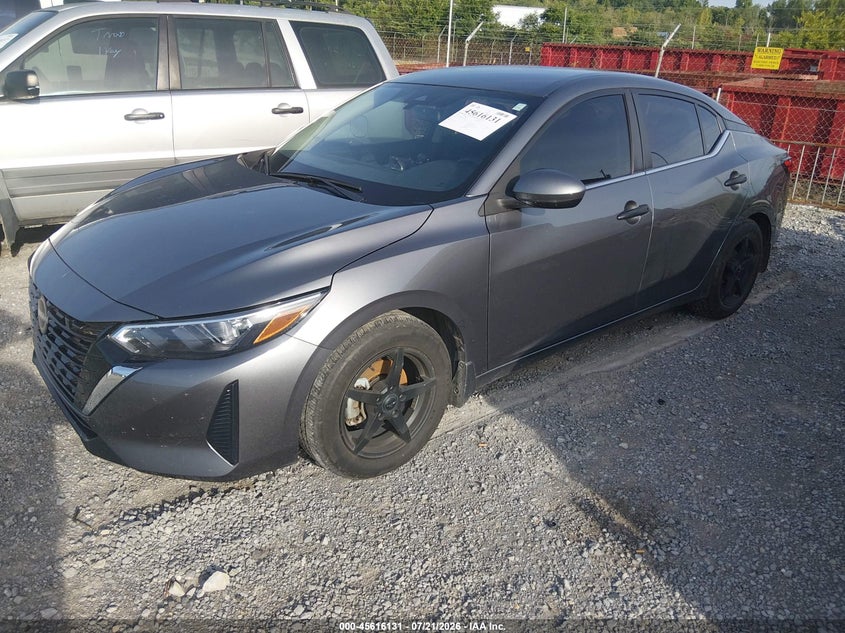 Vin: 3n1ab8bv1ry322402, lot: 46114581, nissan sentra s xtronic cvt 20242