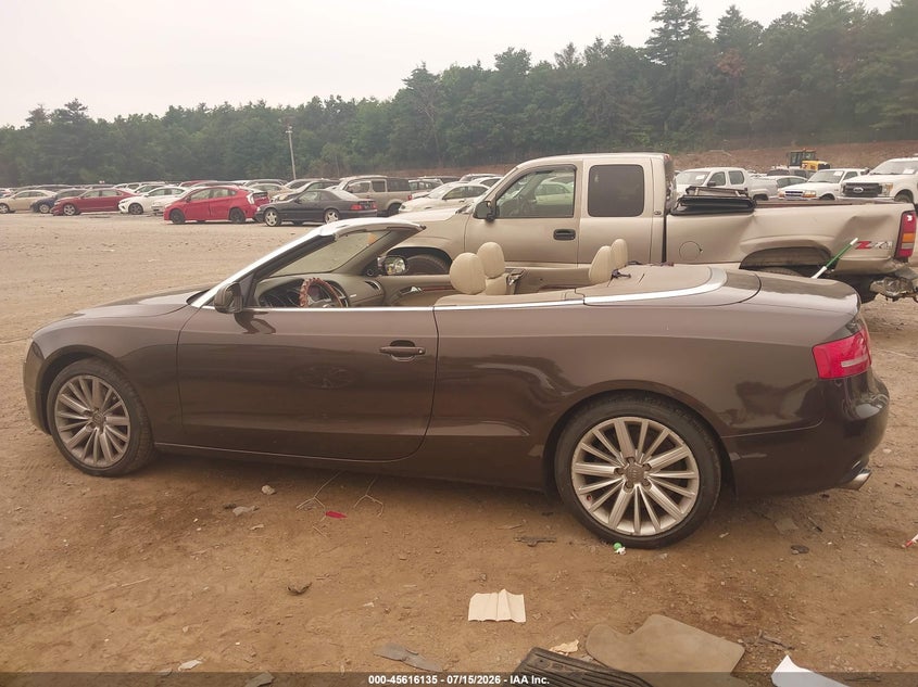 2012 Audi A5 2.0T Premium VIN: WAULFAFH8CN002873 Lot: 45616135
